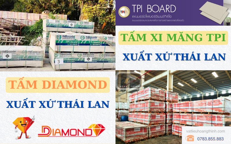 Tấm xi măng cemboard Thái Lan