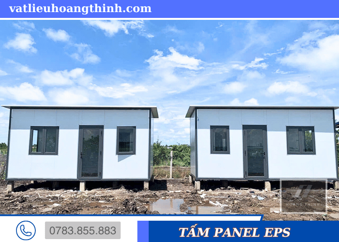 Tấm panel eps vách tường ngoài -  giải pháp cho nhà lắp ghép