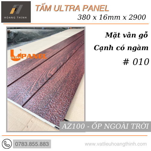 Tấm Ultra Panel kim loại ốp tường ngoài trời