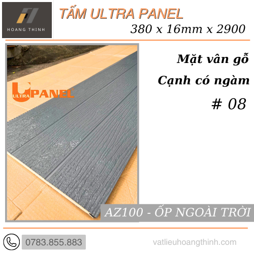 Tấm Ultra Panel kim loại ốp tường ngoài trời