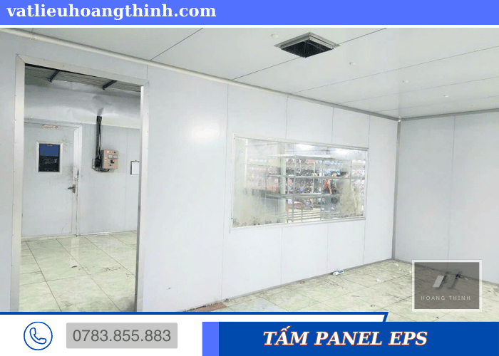 Tấm panel EPS 50mm tường ngoài