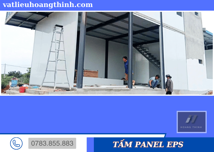 Tấm panel EPS 50mm tường ngoài