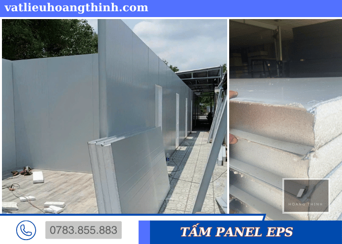 Tấm panel EPS 50mm tường ngoài